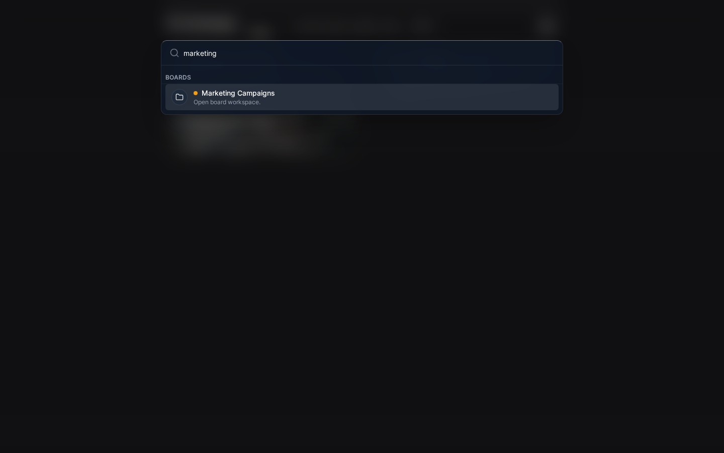 Befehlspaletten-Suche